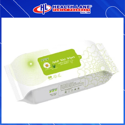 ABSORBA HYGENIC ALOE VERA WET TISSUE LEMBAP 40'S