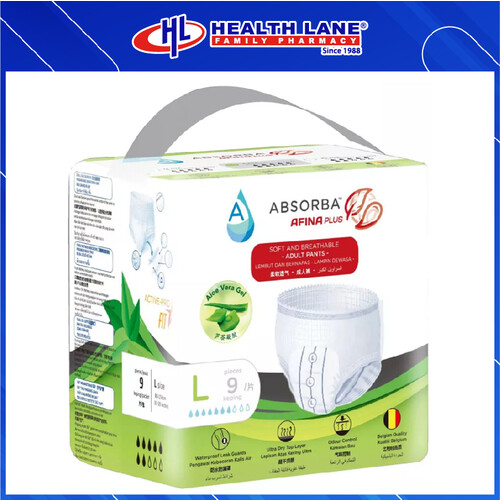 ABSORBA AFINA PLUS (L) 9'S