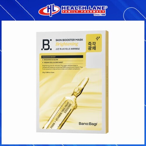 BANOBAGI SKIN BOOSTER MASK 1S - BRIGHTENING