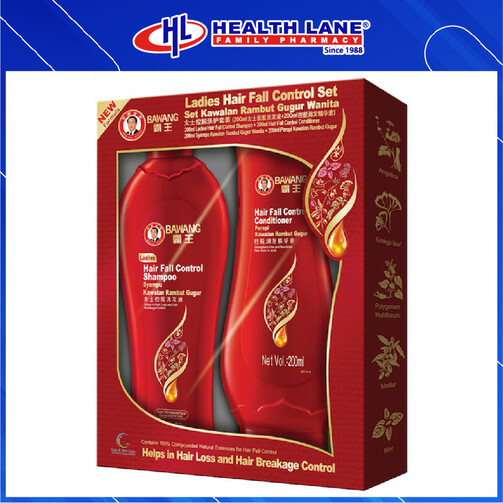 BAWANG LADIES RAMBUT ANTI-GUGUR SET