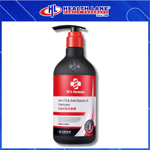 DRS FORMULA ANTI -OIL & ANTI-DANDRUFF SHAMPOO 580G