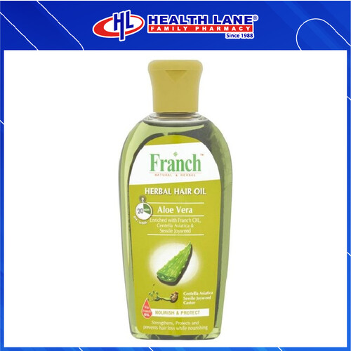 FRANCH HERB HAIR OIL ALOE VERA (200ML)