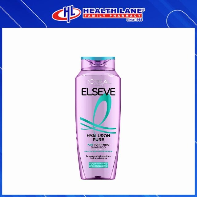 LOREAL ELSEVE HYALURON PURE 72H PURIFYING SHAMPOO 280ML