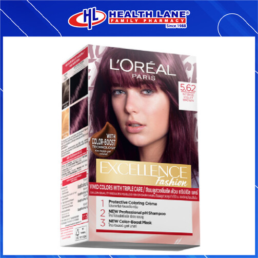 LOREAL EXCELLENCE FASHION 5.62- INTENSE VIOLET BROWN