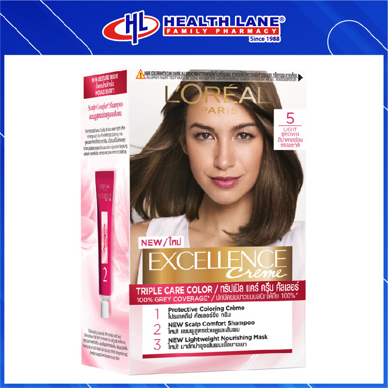 LOREAL EXCELLENCE 5- NATURAL LIGHT BROWN