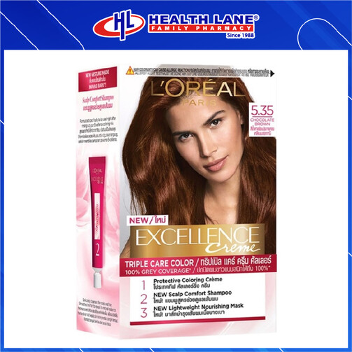 LOREAL EXCELLENCE 535- CHOCOLATE BROWN