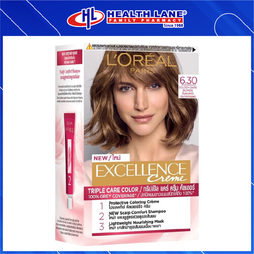 LOREAL EXCELLENCE 630- GOLDEN DARK BROWN