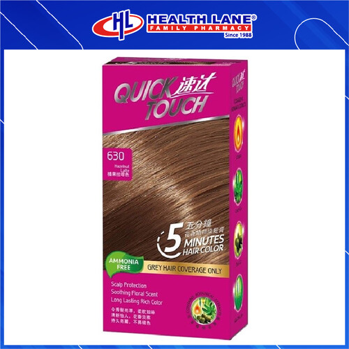 QUICK TOUCH HAIR COLOUR 630- HAZELNUT LATTE