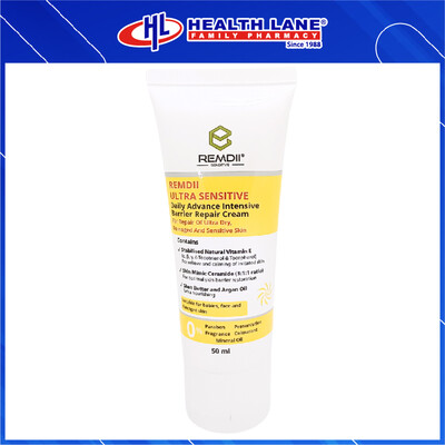 REMDII ULTRA SENSITIVE DAILY ADV INTENSIVE BARRIER REPAIR CREAM 50ML 