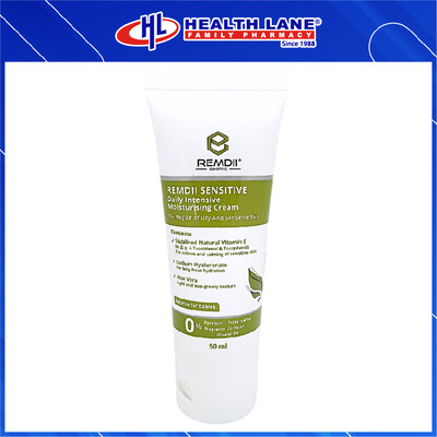 REMDII SENSITIVE DAILY INTENSIVE MOISTURISING CREAM 50ML