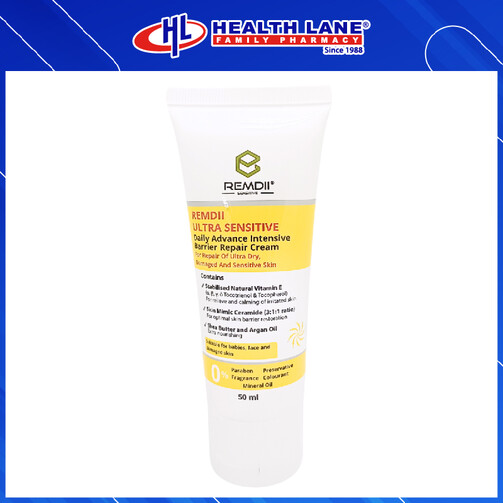 REMDII ULTRA SENSITIVE DAILY ADVANCE INTENSIVE BARRIER REPAIR CREAM 150ML