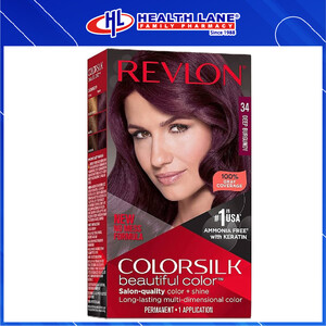 REVLON COLORSILK-34 DEEP BURGANDY