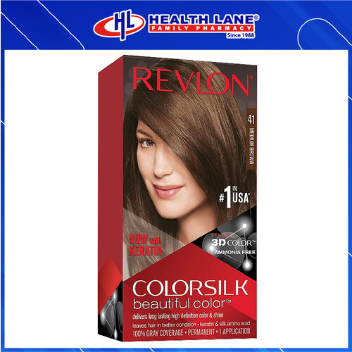REVLON COLORSILK-41 MEDIUM BROWN