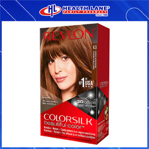 REVLON COLORSILK-43 MEDIUM GOLDEN BROWN