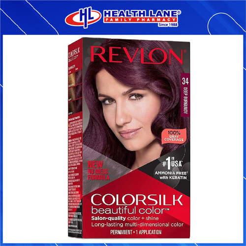 REVLON COLORSILK-48 BURGANDY