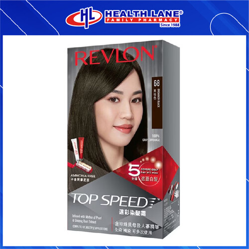 REVLON TOP SPEED WOMEN - 68 BROWNISH BLACK