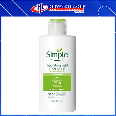 SIMPLE MOISTURISING LIGHT MOISTURISING (125ML)
