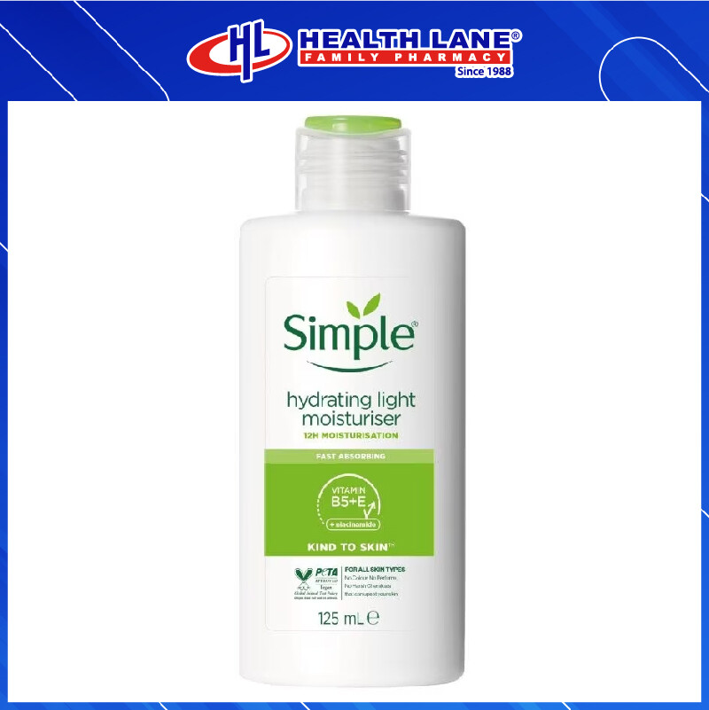 SIMPLE MOISTURISING LIGHT MOISTURISING (125ML)