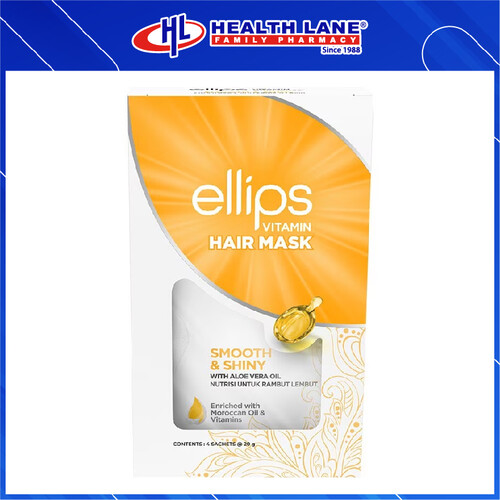 ELLIPS HAIR MASK- ALOE VERA (20Gx4'S)