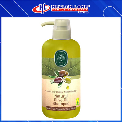 EYUB SABRI TUNCER SYAMPU DENGAN NATURAL OLIVE MINYAK (600ML)