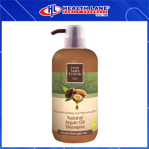 EYUB SABRI TUNCER SYAMPU DENGAN NATURAL ARGAN MINYAK (600ML)