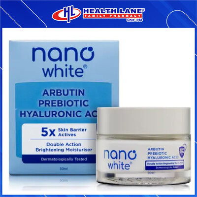 NANO WHITE DOUBLE ACTION MOISTURIZER (50ML)