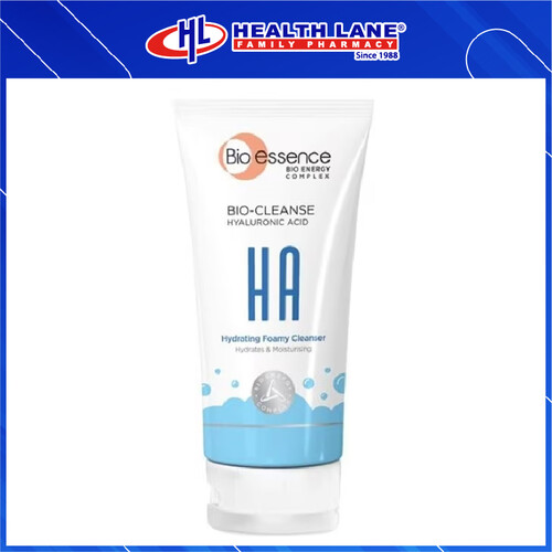 BIO ESSENCE CLEANSER BIO-CLEANSE 100G - HYALURONIC ACID MOISTURISING FOAM