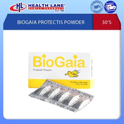 BIOGAIA PROTECTIS POWDER 30'S