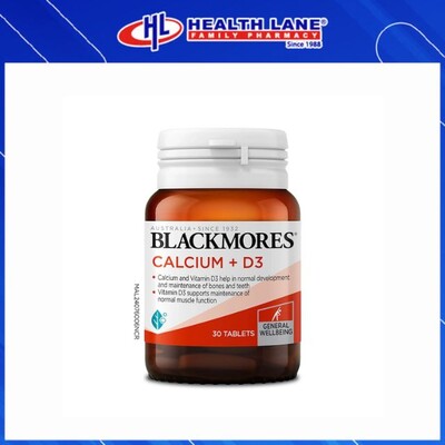 BLACKMORES CALCIUM+D3 ( 30'S) 