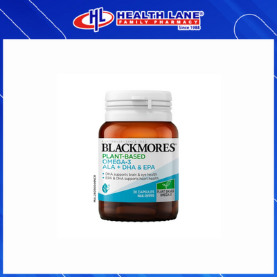 BLACKMORES PLANT BASED OMEGA 30'S