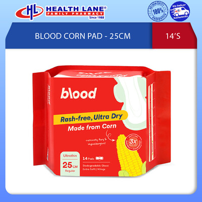 BLOOD CORN PAD 25CM (14'S)