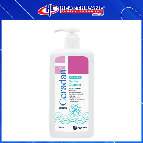 CERADAN GENTLE CLEANSER 280ML