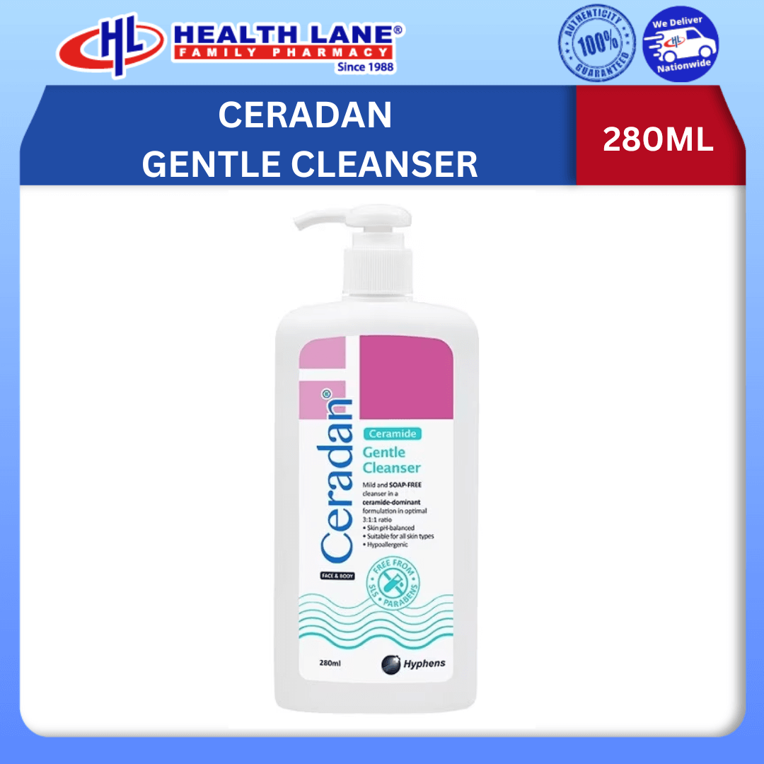 CERADAN GENTLE CLEANSER 280ML