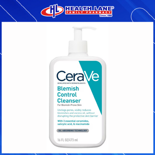 CERAVE ACNE BLEMISH CONTROL CLEANSER 473ML