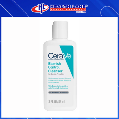 CERAVE ACNE BLEMISH CONTROL CLEANSER 88ML
