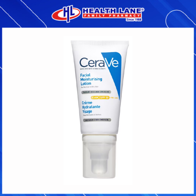 CERAVE FACIAL MOISTURISING LOTION AM SPF50 52ML 