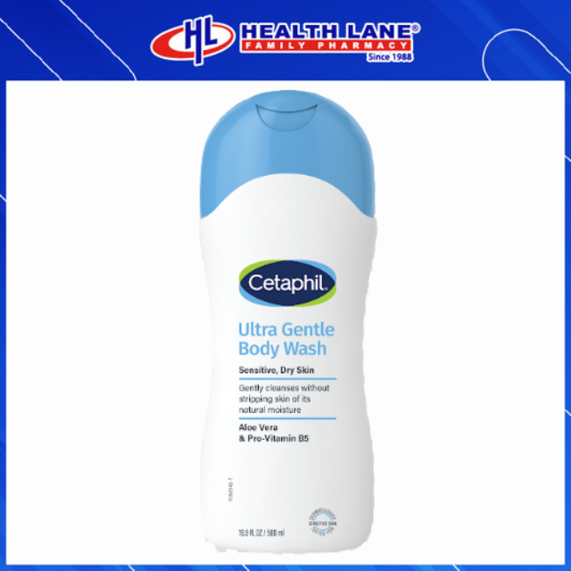 CETAPHIL ULTRA GENTLE BODY WASH 500ML 
