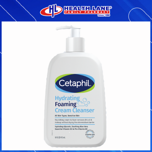 CETAPHIL HYDRATING FOAMING CREAM CLEANSER 473ML