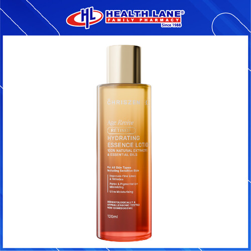 CHRISZEN AGE REVIVE RETINOL MOISTURISING ESSENCE LOTION 120ML