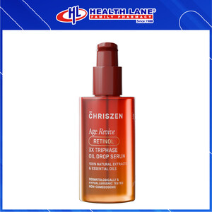 CHRISZEN AGE REVIVE RETINOL 3X TRIPHASE ANTI-DARK SPOT OIL DROP SERUM 30ML