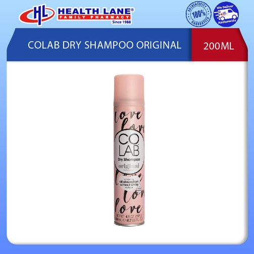 COLAB DRY SHAMPOO ORIGINAL 200ML