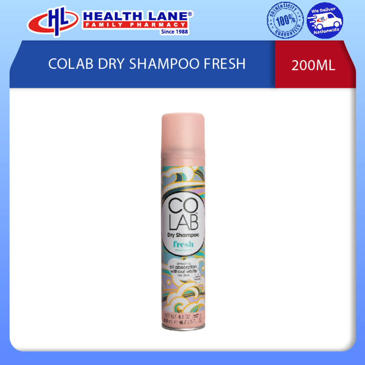 COLAB DRY SYAMPU FRESH 200ML