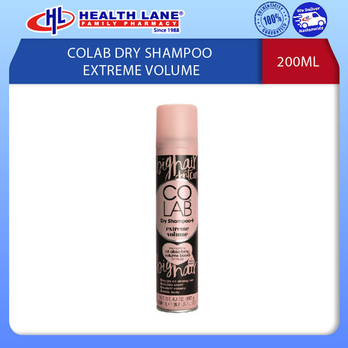 COLAB DRY SHAMPOO EXTREME VOLUME 200ML