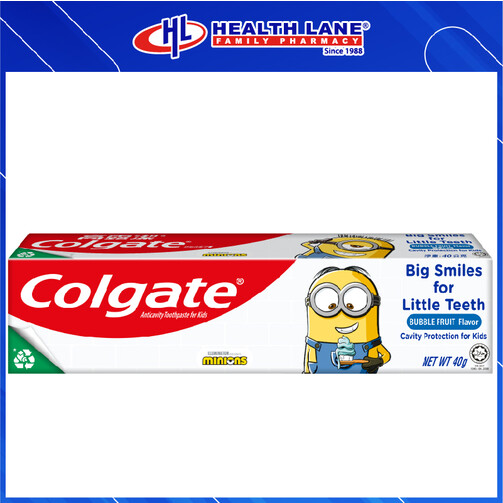 COLGATE KIDS TOOTHPASTE MINION -BUBBLEFRUIT (40G)