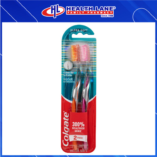 COLGATE TOOTHBRUSH SLIM SOFT ADVANCED (2'S)