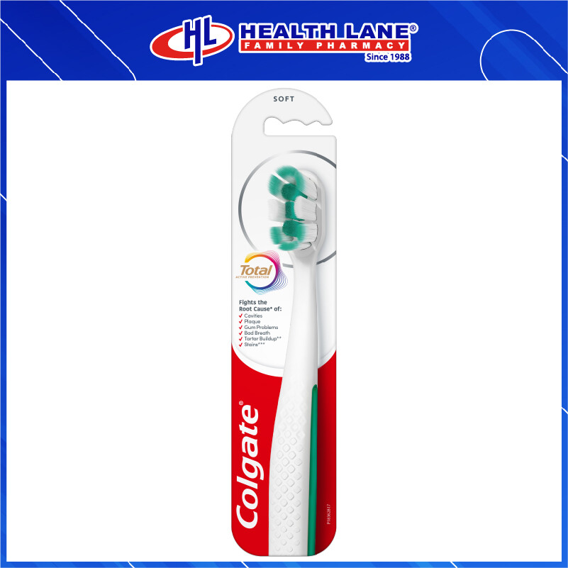 COLGATE TOOTHBRUSH TOTAL FOAMING CLEAN SOFT (1'S)