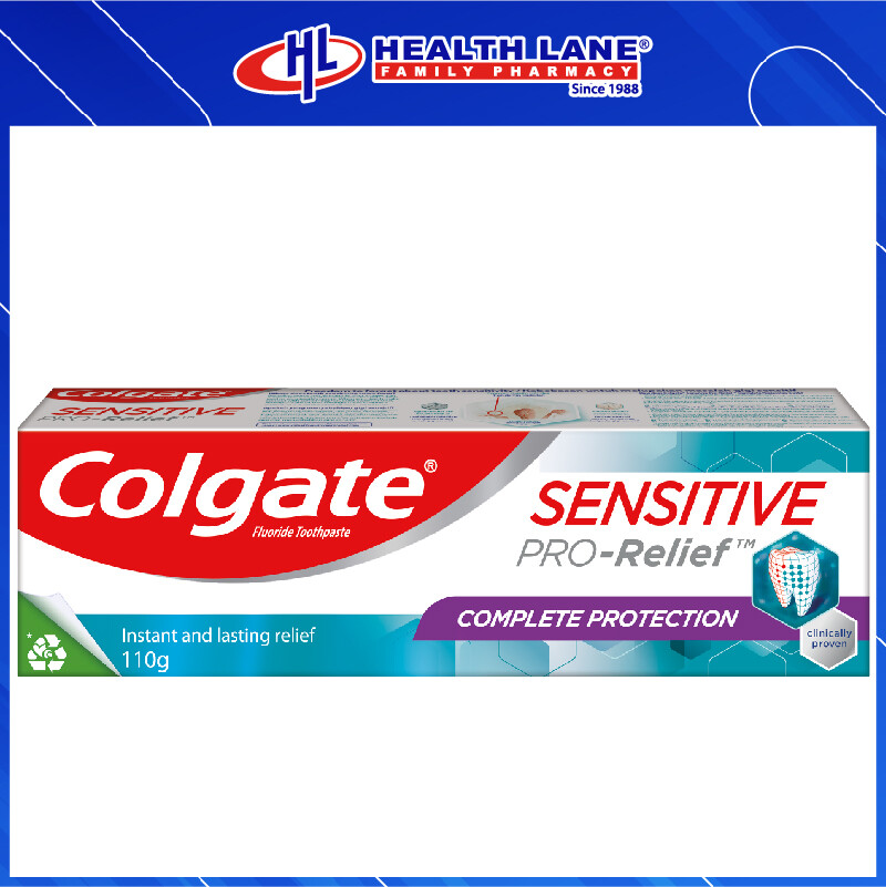 COLGATE TOOTHPASTE SENSITIVE PRO-RELIEF COMPLETE PROTECTION (110G)