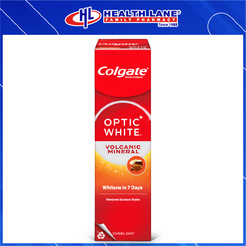 COLGATE TOOTHPASTE OPTIC WHITE VOLCANIC MINERAL (100G)
