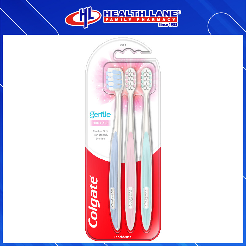 COLGATE TOOTHBRUSH GENTLE GUM CARE (3'S)