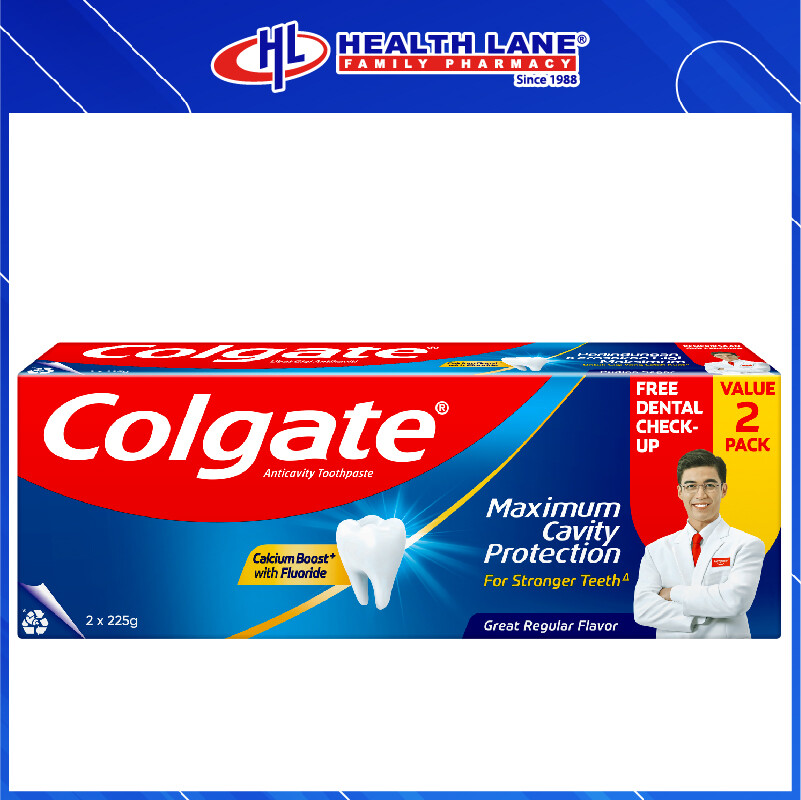 COLGATE TOOTHPASTE-GREAT REGULAR (250GX2)